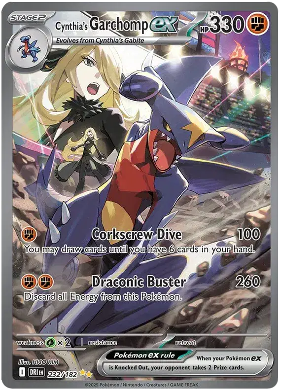 Cynthia's Garchomp ex