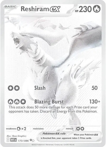 Reshiram GX (PSA:10)